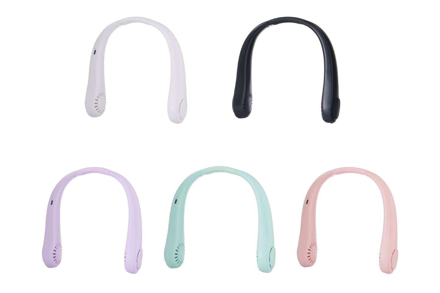 Neck Fan 3-Speed 5 Asstd