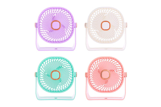 Small Fan 3-Speed 4 Asstd