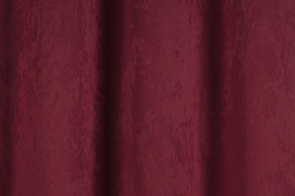 Solid Blackout Curtain 8 Grommets 137x213cm 200gsm Candy Burgundy