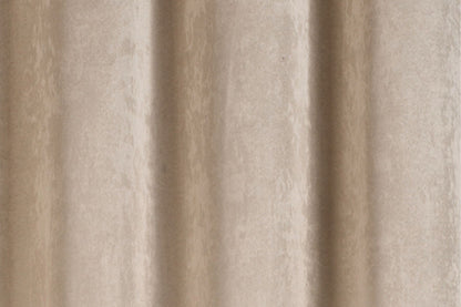 Solid Blackout Curtain 8 Grommets 137x213cm 200gsm Candy Taupe
