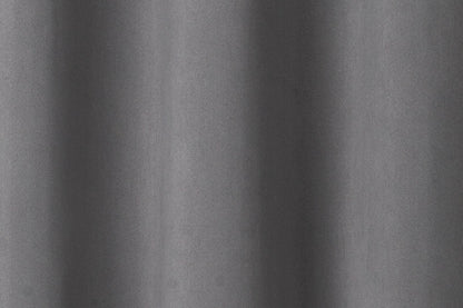 Solid Blackout Curtain 8 Grommets 137x213cm 200gsm Angel Dark Gray