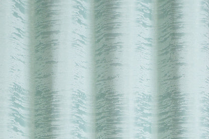 Solid Jacquard Curtain 8 Grommets 137x213cm 130gsm Cora Light Blue