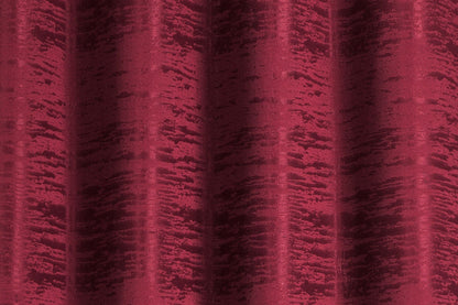 Solid Jacquard Curtain 8 Grommets 137x213cm 130gsm Cora Burgundy