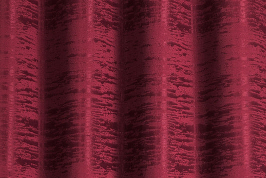 Solid Jacquard Curtain 8 Grommets 137x213cm 130gsm Cora Burgundy