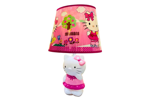 Ceramic LED Table Lamp USB - Kitty Cat 20x32cm