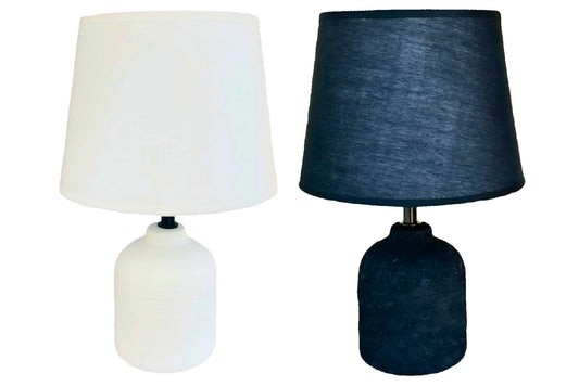 Ceramic LED Table Lamp USB 20x31cm 2 Asstd