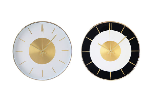 Wall Clock 30cm 2 Asstd