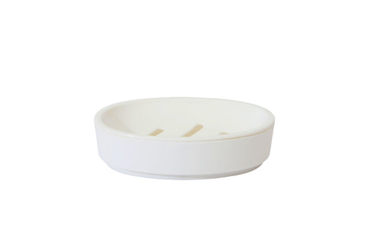 Soap Dish White 12.5x8x2.5cm
