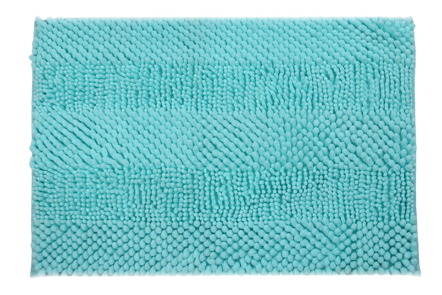 Chenille Pile Bath Mat Sky Blue 45x70cm