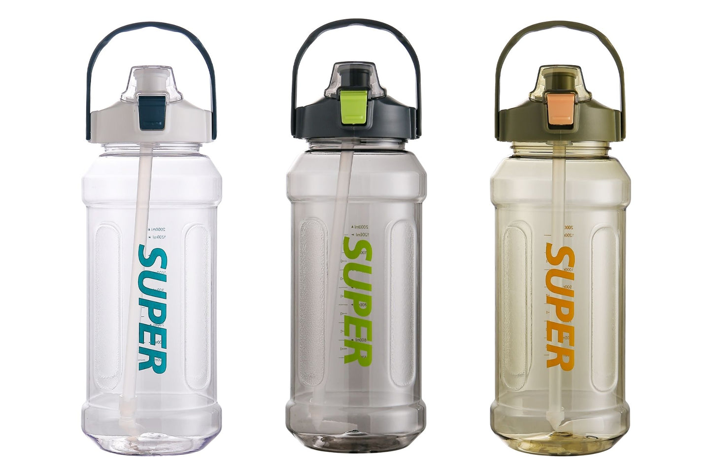 Water Bottle 2L 3 Asstd