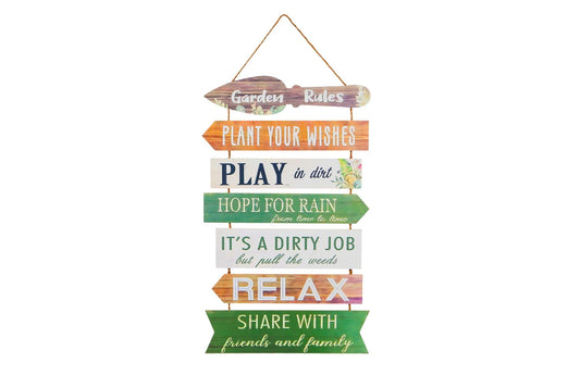 Wooden Relax Sign 57x34cm