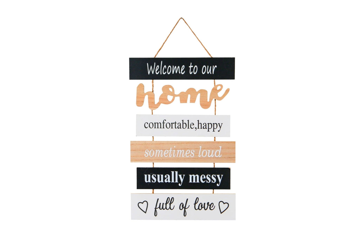 Wooden Home Sign 63.5x34cm