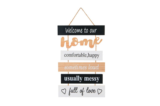 Wooden Home Sign 63.5x34cm