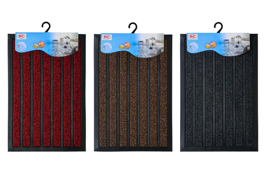 Outdoor Floor Mat 40x60cm 4300gsm 3 Asstd