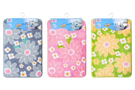Ultrafiber Printed floor mat 40x60cm 1500gsm 3 Asstd