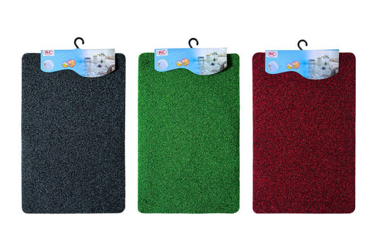 Mud-rubbing Floor Mat 45x70cm 1600gsm 3 Asstd