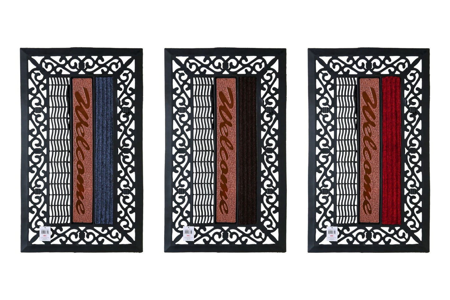 Outdoor Rect. Floor Mat 45x75cm 4200gsm 3 Asstd