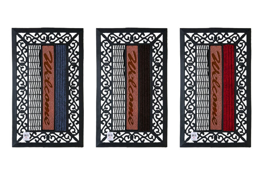 Outdoor Rect. Floor Mat 45x75cm 4200gsm 3 Asstd