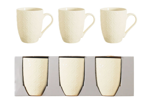 Ceramic Mug Pk3 8x10.5cm