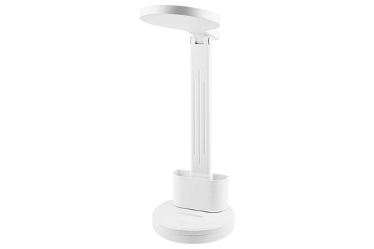 Rechargeable Desk Lamp Adj Angle 28x17cm White