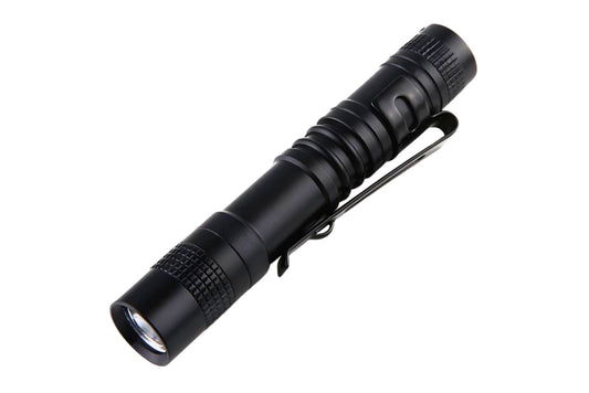 Flashlight 8.5x1.5cm B/O PDQ