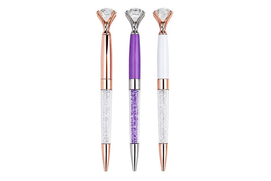 Ballpoint Pen Diamond Top 3 Asstd PDQ