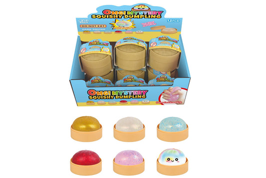 Squishy Mystery Holographic Dumpling 8.5cm 6 Asstd PDQ