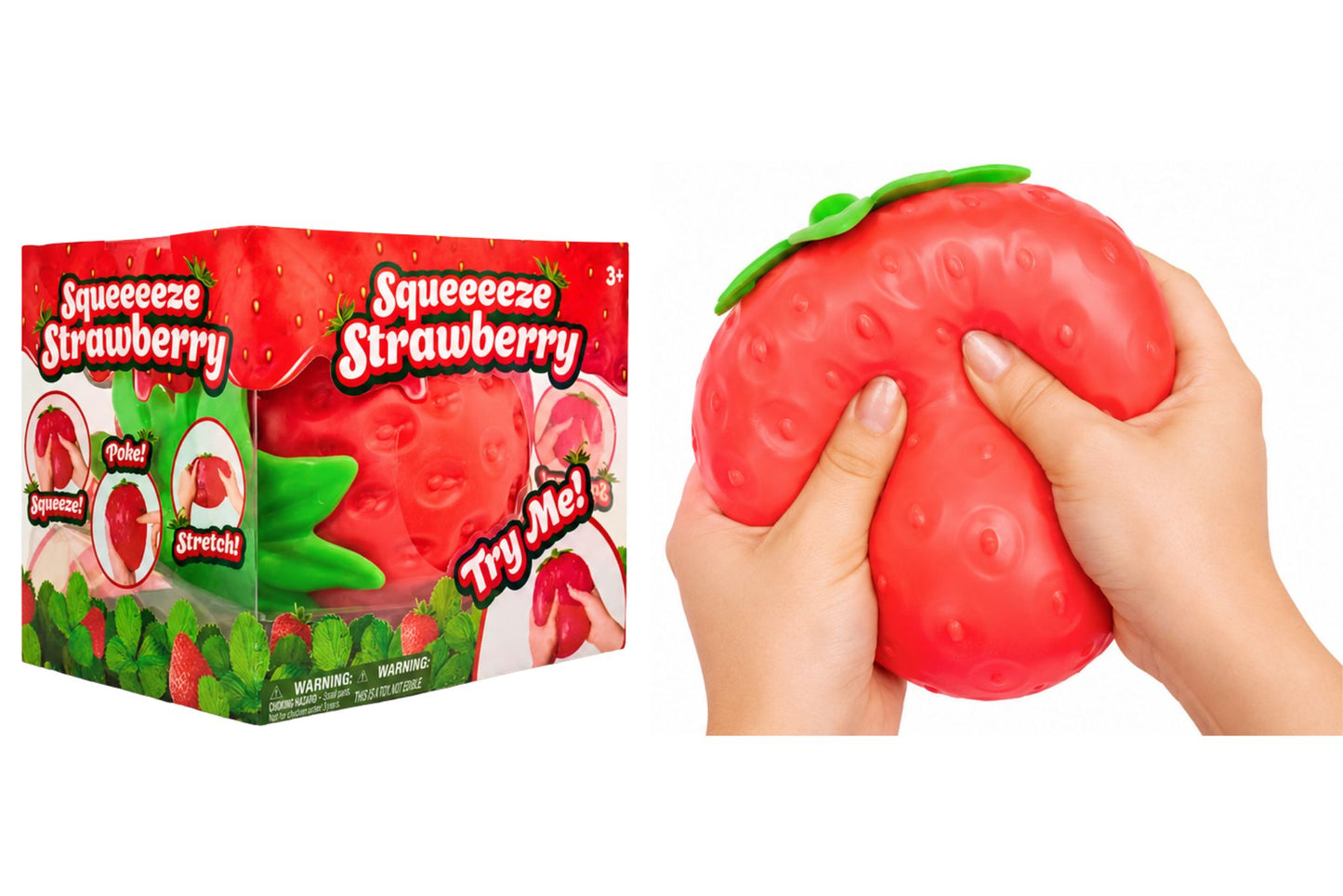 Squishy Jumbo Slow RIsing Strawberry 16cm 400g