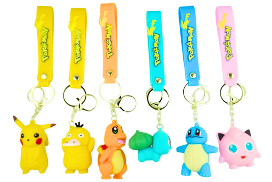 Keychain Collectible Creatures 6 Asstd