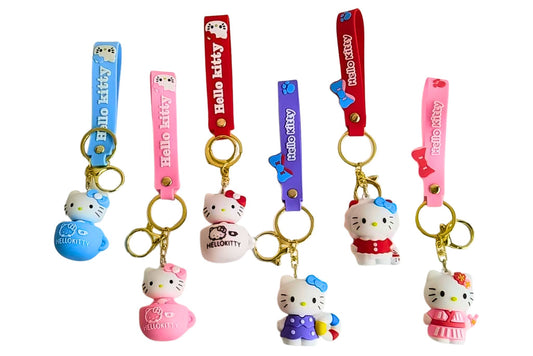 Keychain Kitty Cat 6 Asstd