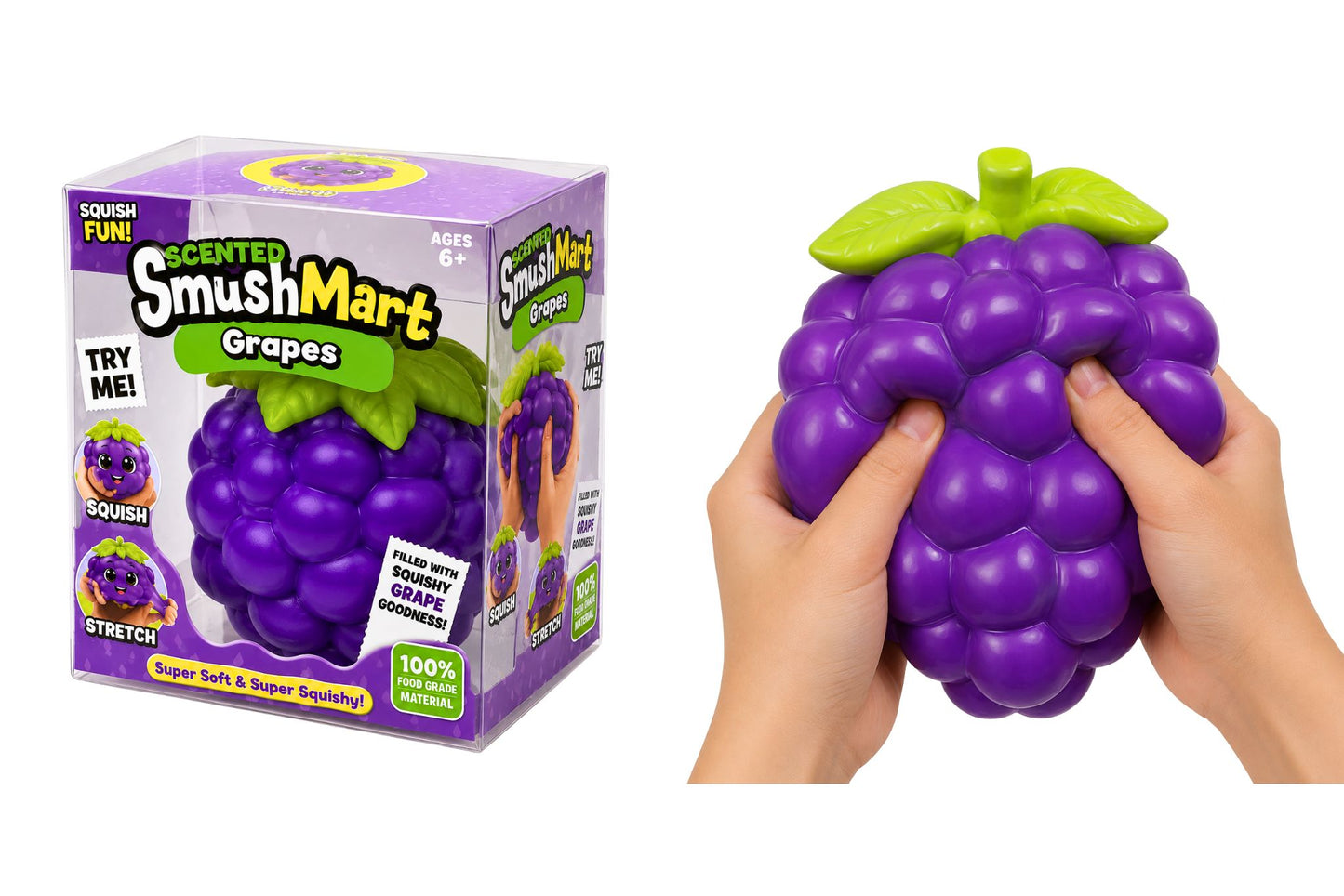 Squishy Jumbo Slow Rising Grape