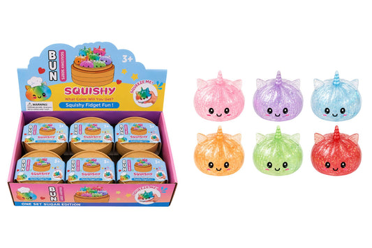Squishy Mystery Jelly Unicorn Dumpling 8.5cm 6 Asstd PDQ
