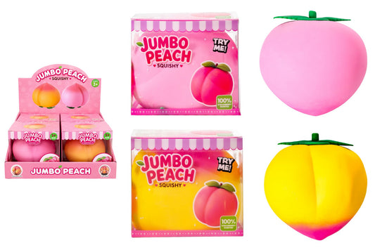 Squishy Jumbo Peach 2 Asstd PDQ