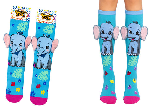 Novelty Socks Girls Elephant