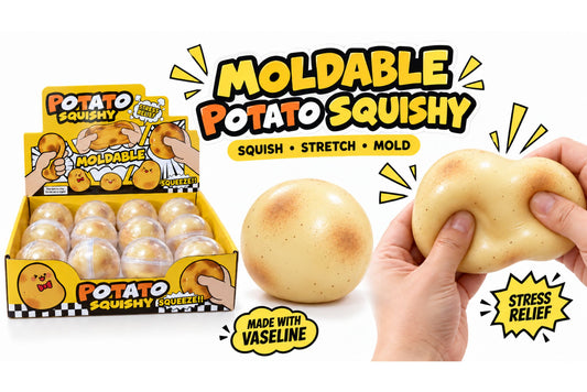 Squishy Vaseline Potato 6cm PDQ