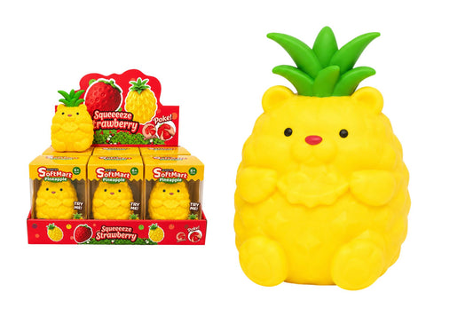 Squishy Jumbo Slow Rising Pineapple Bear 20cm PDQ