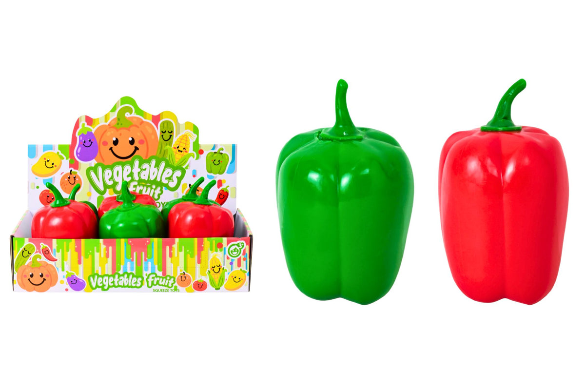 Squishy Jumbo Capsicum 2 Asstd PDQ