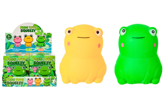 Squishy Jumbo Slow Rising Frog 2 Asstd PDQ