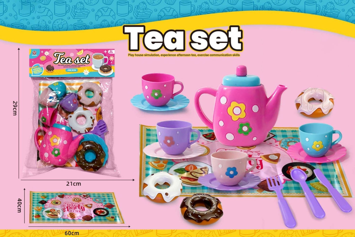 Tea Set 23Pcs