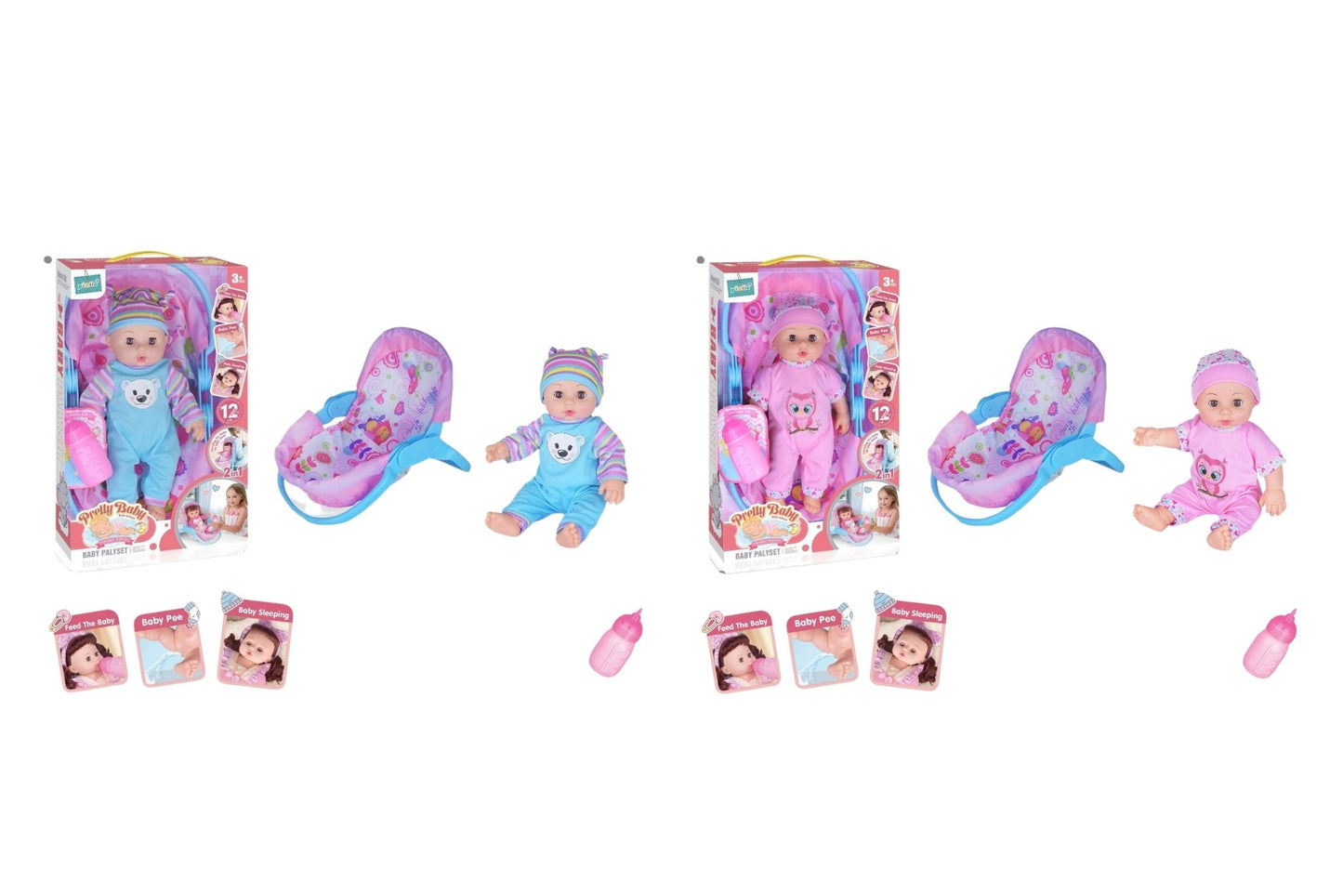 Baby Doll W/Sound Batteries 35.5cm