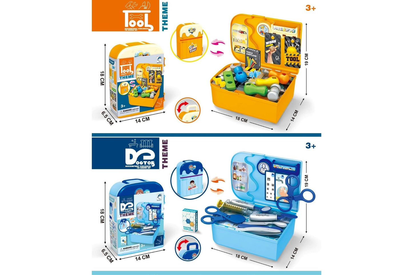 Construction/Doctor Set 2 Asstd