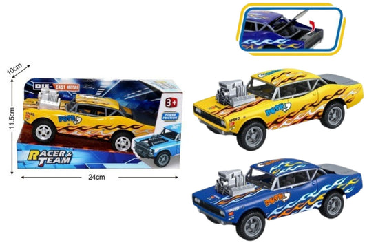 Metal Friction Die Cast Muscle Car 2 Asstd