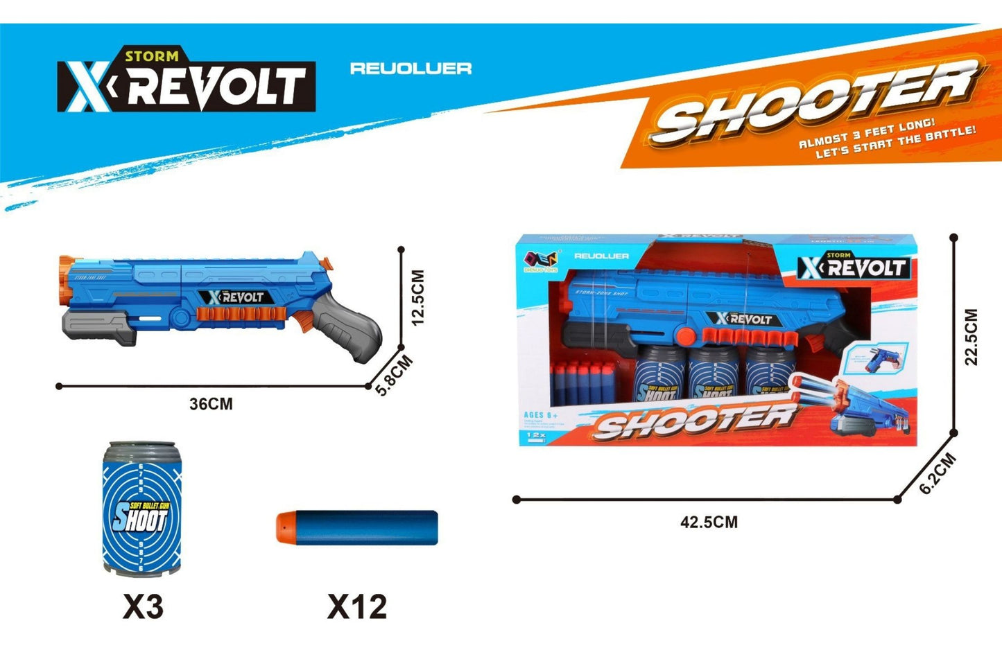 Dart Foam Gun