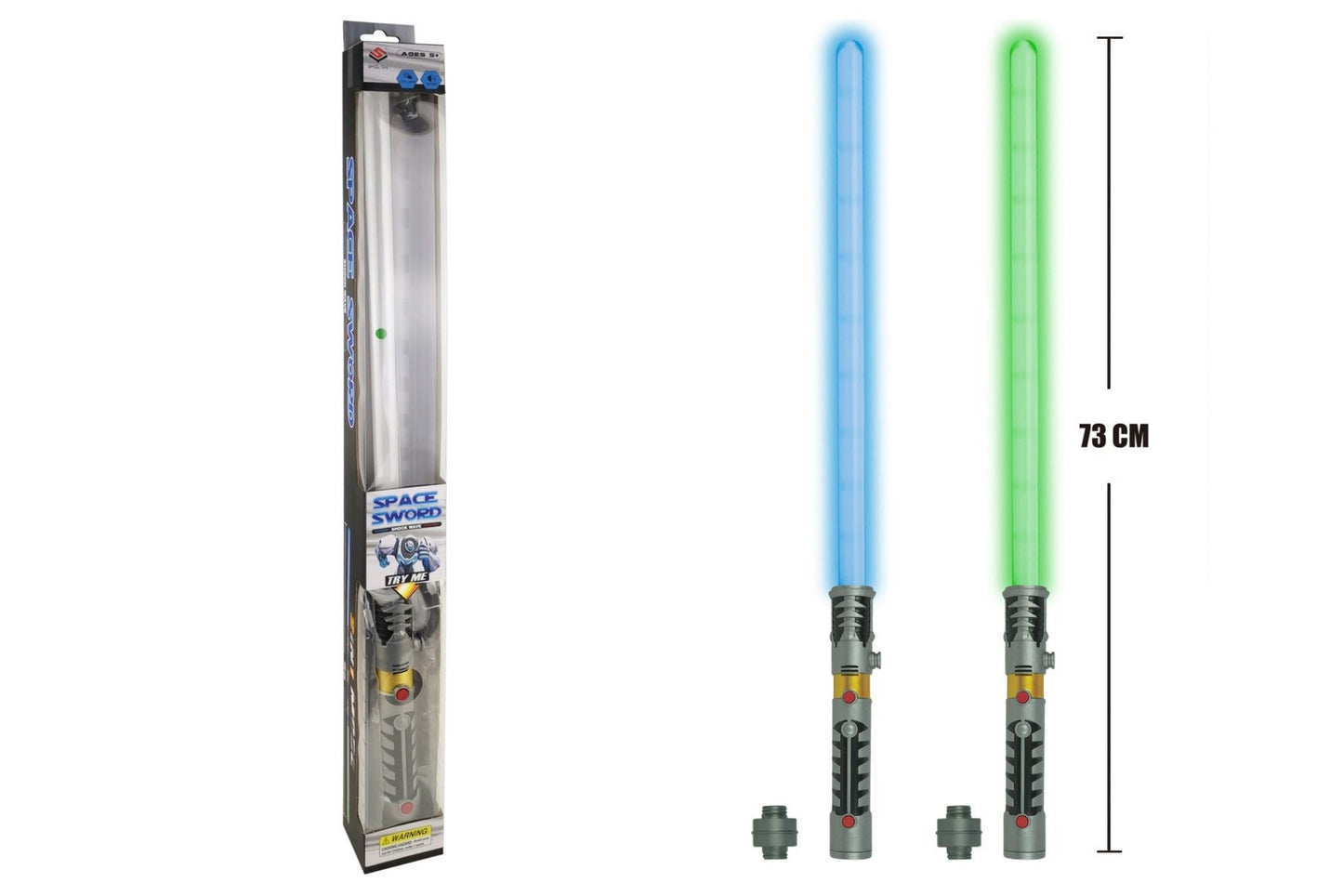 Light Saber w/Light & Sound B/O 2 Asstd