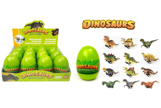 4-Inch Dinosaur Egg 12 Asstd PDQ