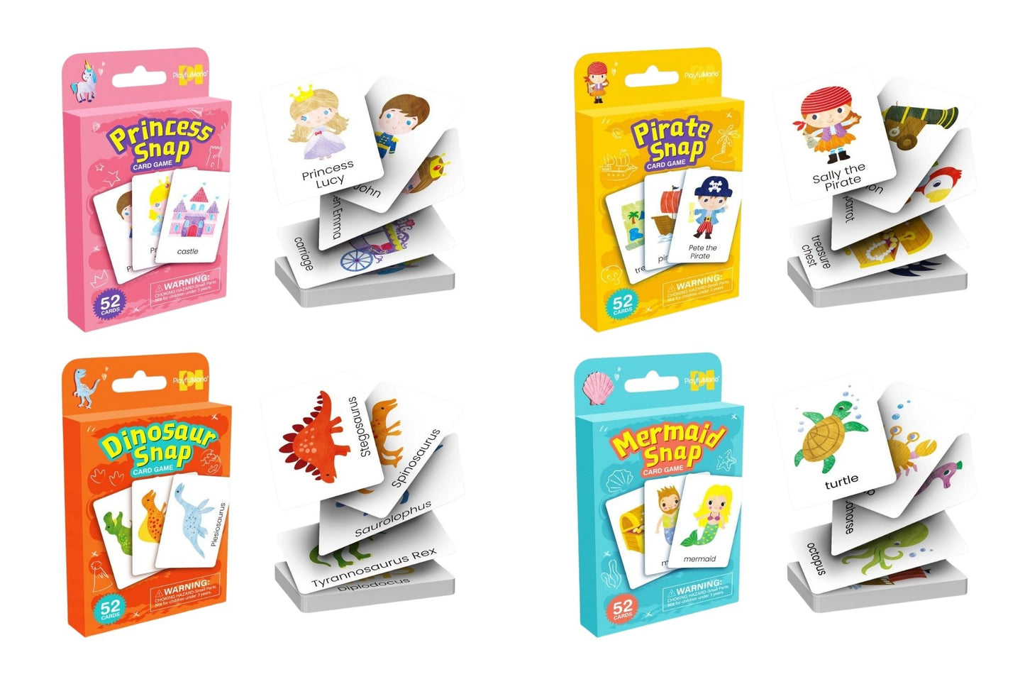 Children'S Learning  Flash Cards 4 Asstd