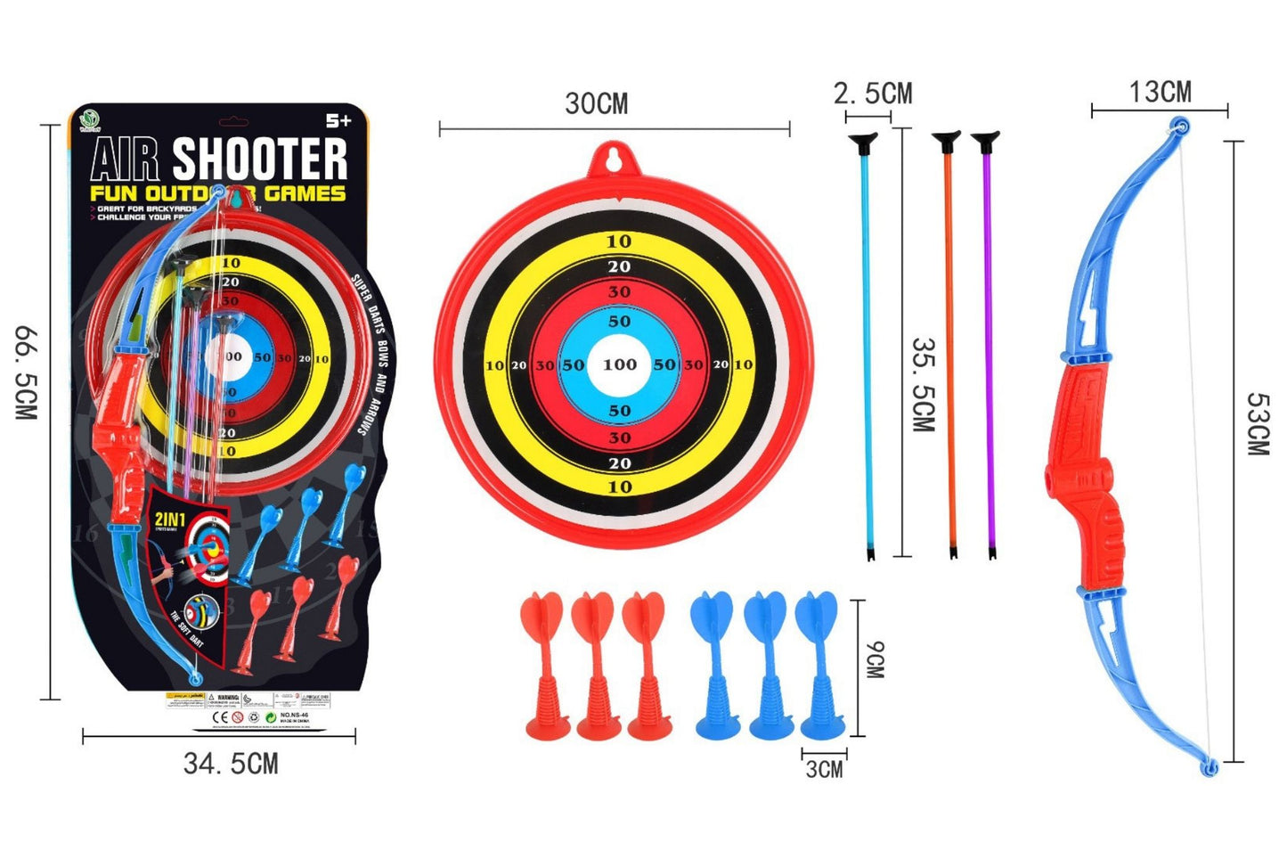 Archery w/Target Board Set