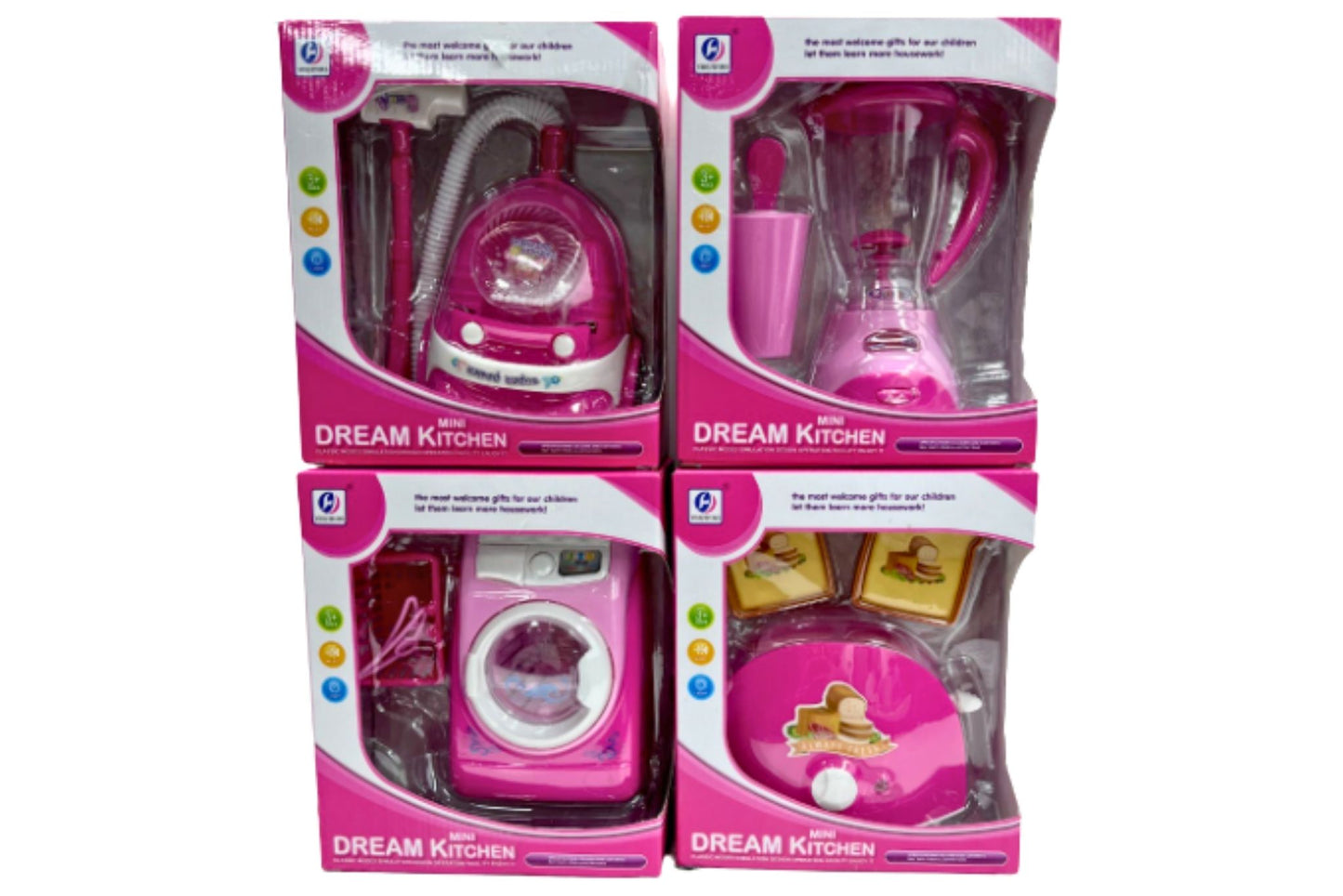 Toy Household Appliances 4 Asstd 17x20x10cm