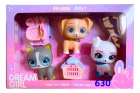 Animal Play Set 30x7.5x20cm