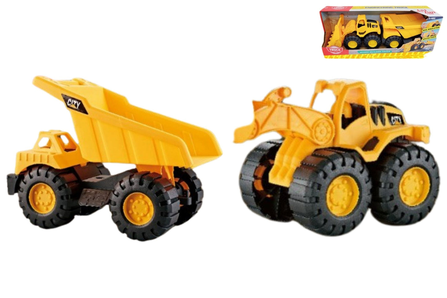 Builder Truck 2 Asstd 53x19.5x15.5cm